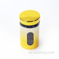 150 ml Mini Food Container Spice Jar Bottle Glass med en inställd kryddningsbox